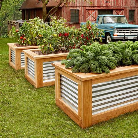 Raised Garden Beds .